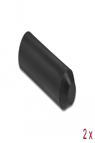Delock Cable end cap - black (pack of 2)