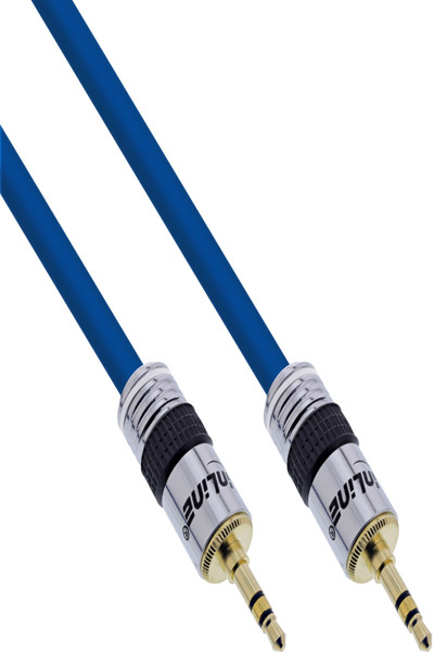 Câble audio InLine Premium 3,5 mm stéréo mâle/mâle 10 m