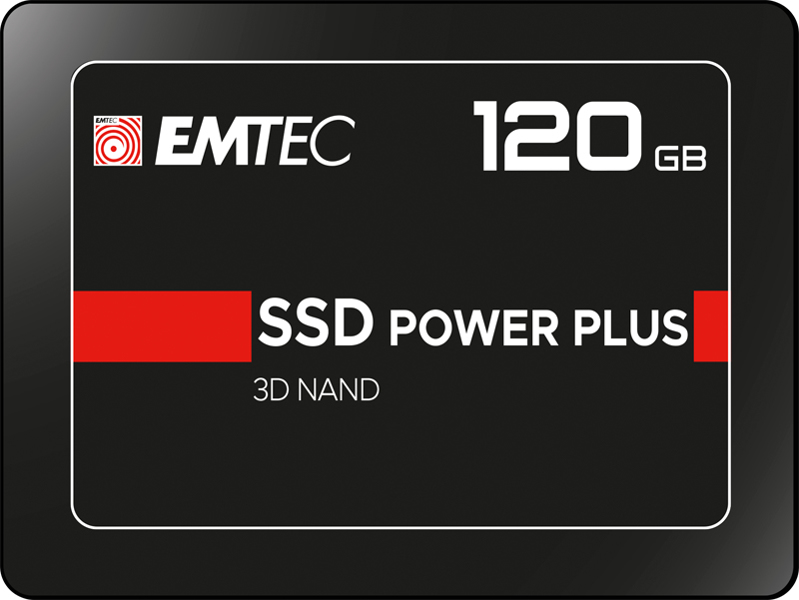 EMTEC X150 Power Plus 3D NAND - 120 GB SSD - internal - ECSSD120GX150