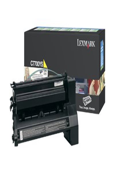 Lexmark Yellow Return Program Print Cartridge for C770/C772 - 6000 pages - Yellow