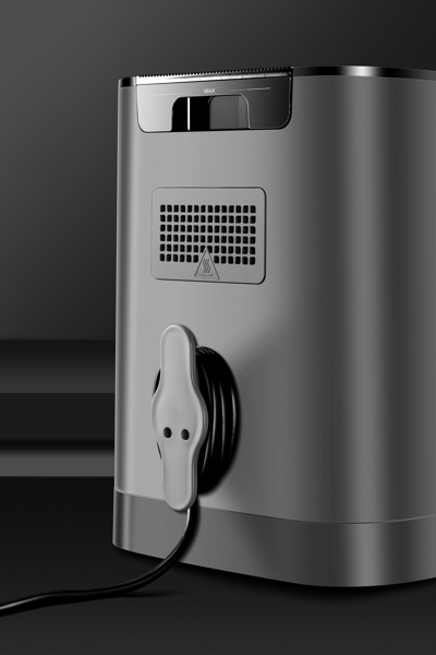 Panasonic NF-CC500SXE, Varmluftsfritös, 5 L, 80 °C, 200 °C, Enkel, Grå - NF-CC500SXE