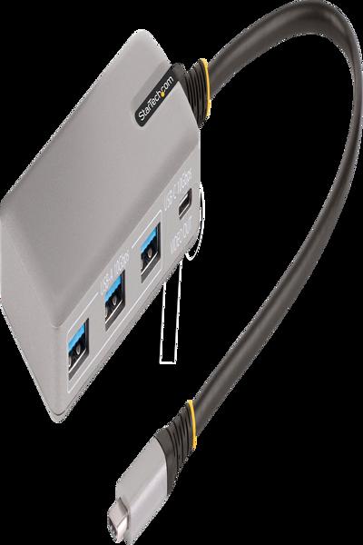 StarTech.com 4-Port USB-C Hub 4K 60Hz 100W PD - HB31C3A1CDPPD3