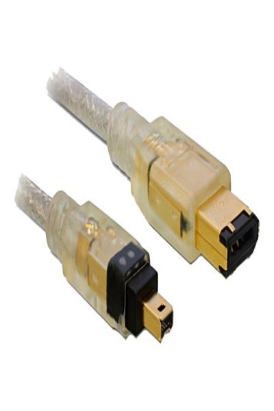 Delock IEEE 1394 cable - 6 PIN FireWire (M) to 4 PIN FireWire (M) - 82578