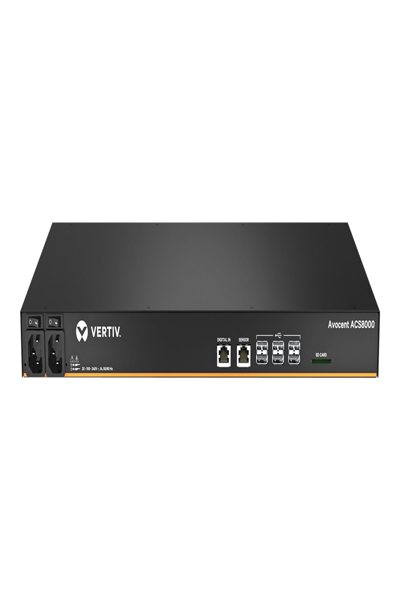 Vertiv Avocent ACS 8000 48-Port Serial Console Server Dual Internal AC Power 1U - ACS8048DAC-400