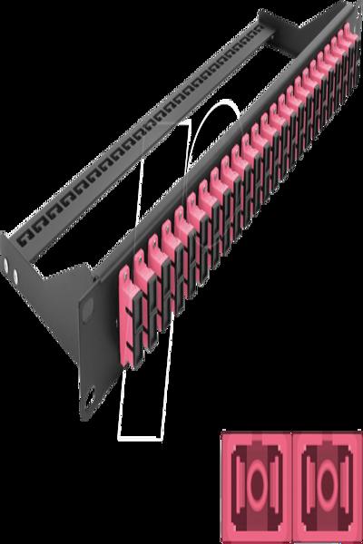 Delock Patch panel - rack mountable - 43396