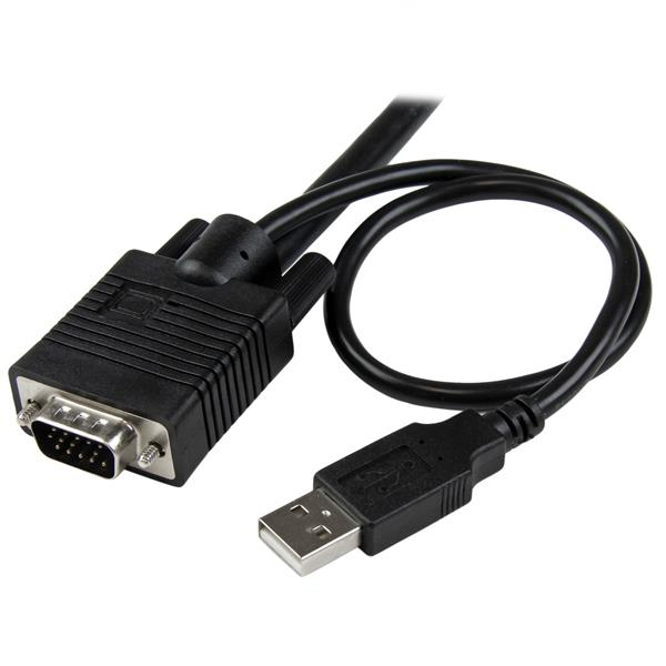 StarTech 2 Port USB VGA Cable KVM Switch USB Powered - SV211USB