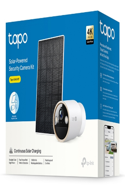 Buy TP-LINK TAPO C460 KIT V1 SOLAR-POWERED SECURITY CAMERA KIT