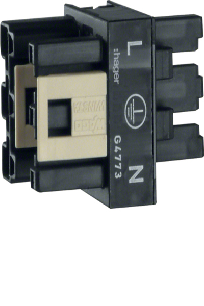 Hager G4773 Noir Lot de 10