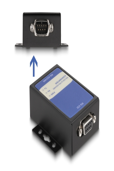 Delock 64265 - Konverter 1 x RS-232 zu 1 RS-422/485 15 kV ESD - 64265