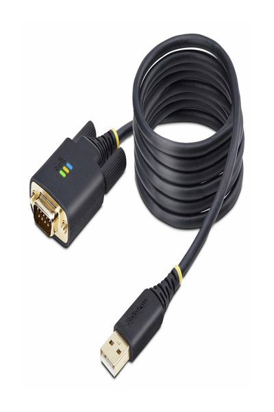 StarTech.com 1,8 m USB till seriell adapter för nollmodem - 1P6FFCN-USB-SERIAL