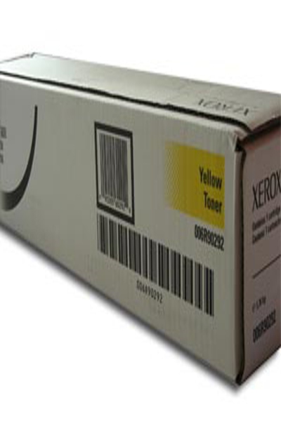 Xerox yellow original toner cartridge - 006R90292