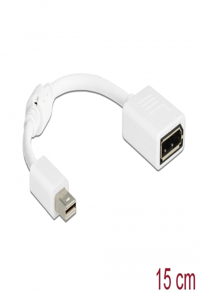 Adaptateur DisplayPort Delock : DisplayPort (F) vers Mini DisplayPort (M)