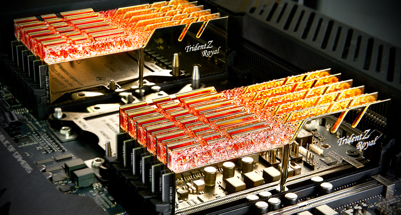 G.Skill Trident Z Royal Series RAM - 64 GB - F4-3600C14Q-64GTRG