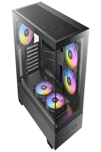 Antec ANTEC CX705 RGB MID-TOWER ATX CASE WITH TEMPERED GLASS PANELS BLACK - 0-761345-10254-4