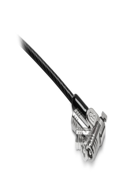Kensington MicroSaver 2.0 Keyed Laptop Lock (25 Pack) - Master Keyed FT - Key - Steel - Black - Silver - K65042EUM