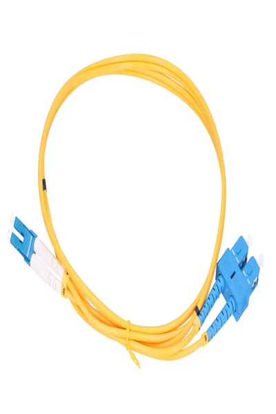 Cordon de brassage duplex monomode SC/UPC-LC/UPC Extralink 1 m
