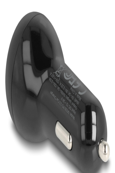 Delock Kfz Ladeadapter 2 x USB Type-C PD 3.0 mit 40 W - 64330