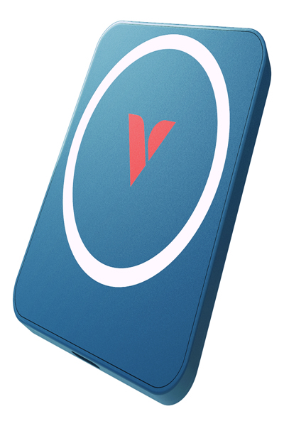 VERBATIM SNAPBACK SSD BLUE METALLIC