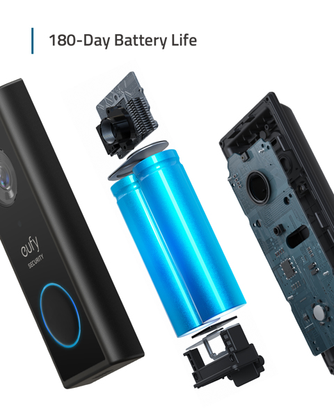 Anker Eufy Video Doorbell 2K - doorbell - T82101W1