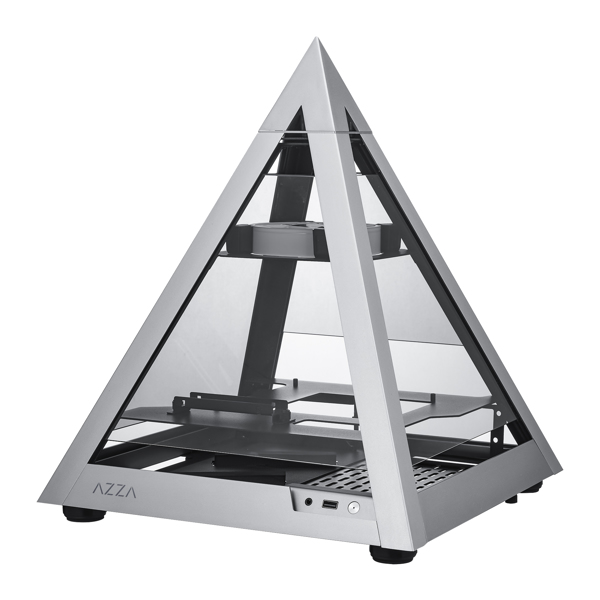AZZA Pyramid Mini 806 - Mini-ITX tower - CSAZ-806