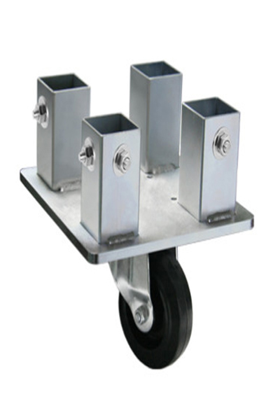 Guil APR-4/5 - Adaptateur de roue pour connecter quatre pieds de 50 x 50 mm