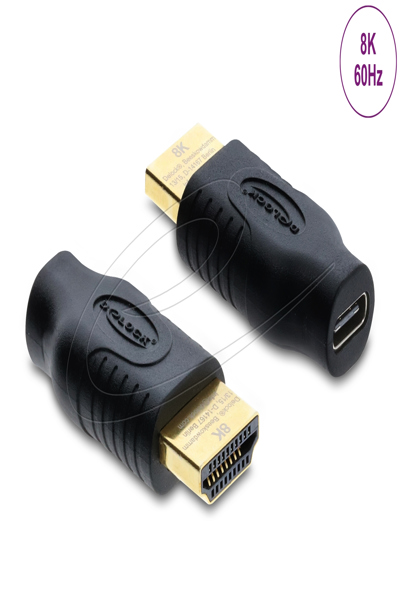 Delock USB Type-C to HDMI Adapter DP Alt Mode 8K 60 Hz with HDR and HDCP - Adapter - Digital - 61076
