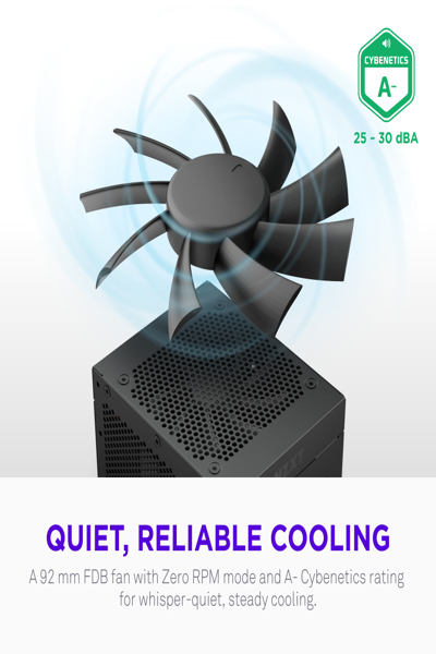 NZXT C850 SFX Black black 1x 12-Pin High Power GPU 3x PCIe Cable management 850 - Power Supply - SFX - PS-8G1BB-EU