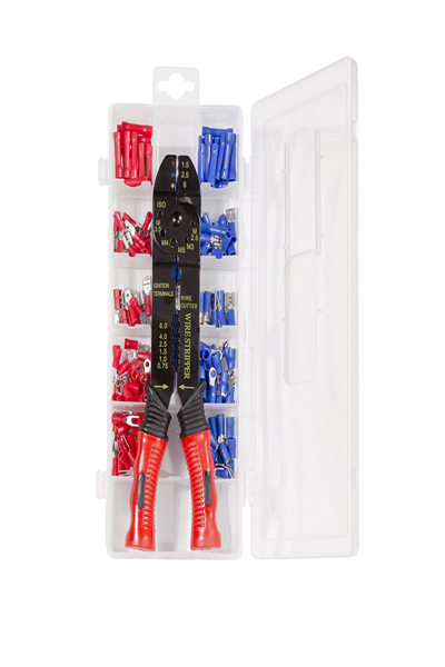 LogiLink WZ0078 - Crimpzange fÃƒÂ¼r isolierte Kabelschuhe Kabelverbinder mit - WZ0078