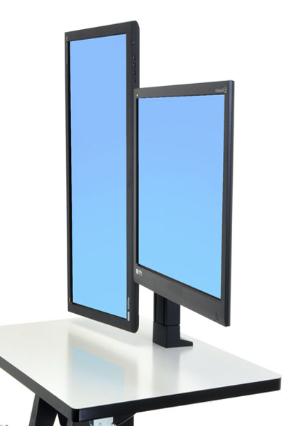 Ergotron WorkFit Dual Monitor Kit Black - 97-934-085