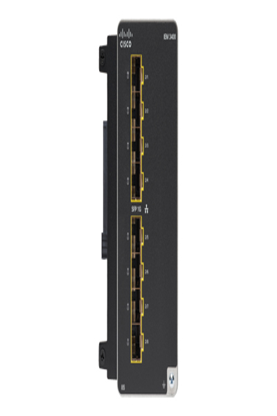 Cisco IEM-3400-8S= - Gigabit Ethernet - SFP - 27 W - 152 mm - 91 mm - 135 mm - IEM-3400-8S=