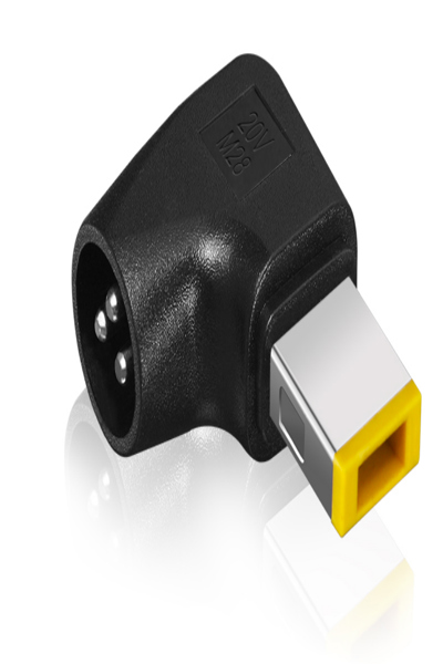 Inter-Tech Tip M28 - Adaptateur secteur pour ordinateur portable - Noir - Acier inoxydable - Lenovo - 20 V - 1 pièce(s)