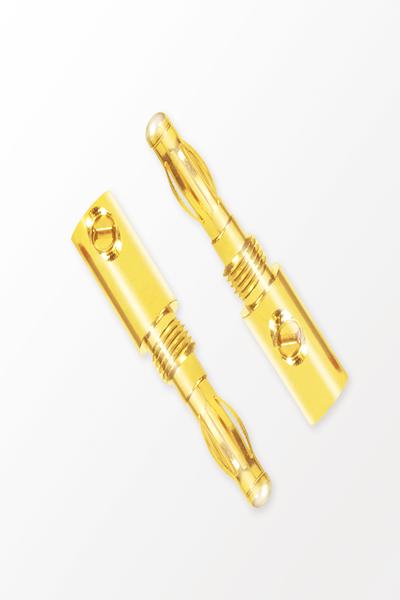 LogiLink Banan Plug Set 4-delad 2 par upp till 4mm² - CA1212