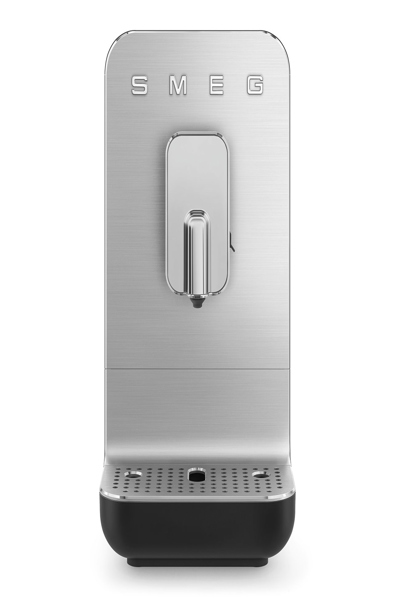 Machine à expresso SMEG Collection BCC13BLMEU, noire, machine à expresso, 1,4 L, café en grains, café moulu, moulin intégré, 1350 W, noire
