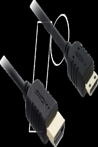 Delock Coaxial High Speed HDMI Cable Plug to Mini 8K 60 Hz - Cable - Digital/Display/Video - 81686