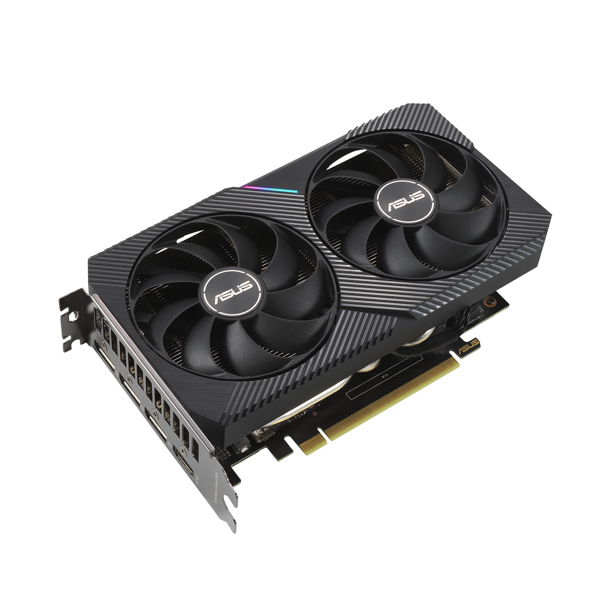 ASUS DUAL-RTX3060-12G-V2 graphics card 12 GB GDDR6 - 90YV0GB3-M0NA10