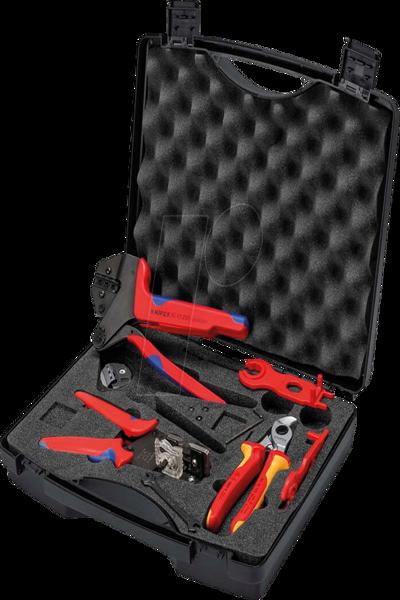 KNIPEX Mallette à outils pour panneaux photovoltaïques MC4