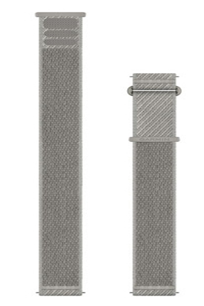 GARMIN QUICK RELEASE NYLON BAND GRAY/LIGHT SAND