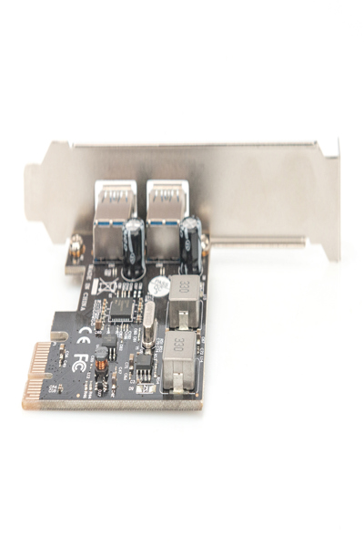 DIGITUS USB-adapter - PCIe 2.0 lågprofil - DS-30220-5