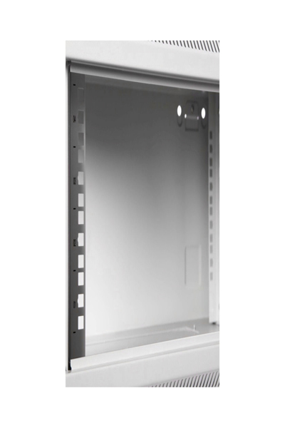 DIGITUS wall mounting cabinet 19 rack 600x450 glass door