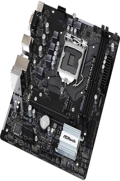 ASRock H410M-H/M.2 SE Micro-ATX LGA1200 sokkel Intel H370 - H410M-H/M.2 SE