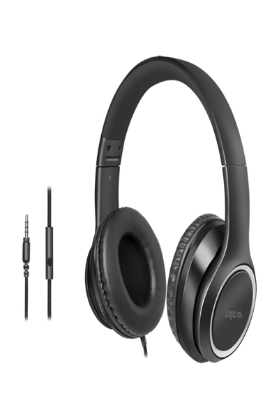 LogiLink Stereo Headset with Mic 3.5mm Jack - HS0053