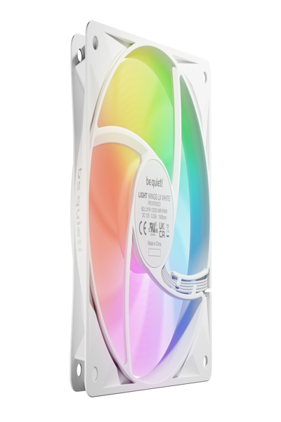 Be Quiet! Light Wings LX PWM LÃƒÂ¼fter 120mm Reverse White - Case Fan - 28.5 dB - BL133
