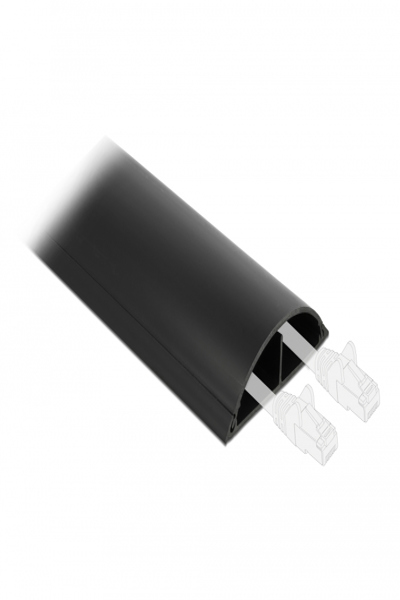 Delock Cable duct - 1 m - black - 20713