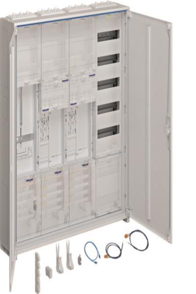 Armoire complète Hager ZB34SET25LS 2ZP/RES/SG/VF5rh/APZ eHZ