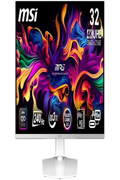 MSI MPG 321URXW QD-OLED MONITOR 31.5" 4K - MPG 321URXW QD-OLED