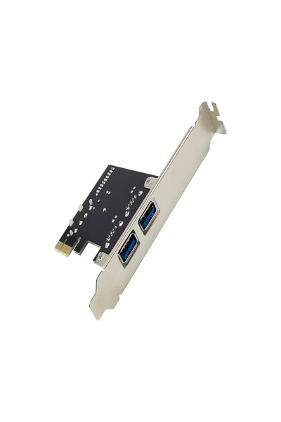 InLine 2+2ports USB 3.2 Gen.1 host controller - PCIe - w/SATA power + LP bracket - 76666G