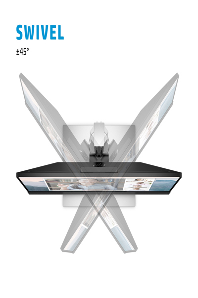 HP E24MV G4 Conferencing Monitor: 24-inch (60.5 cm) conferencing monitor. - 169L0E9#ABU