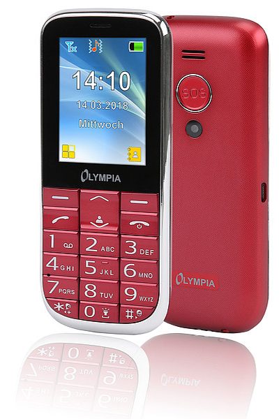 Téléphone double SIM Olympia Joy II 600 mAh