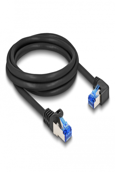 Delock Network cable - RJ-45 (M) right-angled to RJ-45 (M) straight - 80224