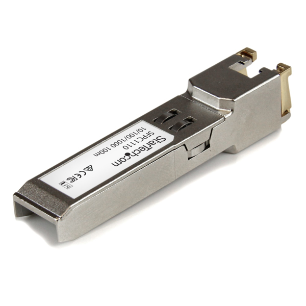 StarTech Cisco SFP-GE-T Compatible SFP Transceiver Module - 1000BASE-T - Copper - 1250 Mbit/s - SFP - SFP - 100 m - IEEE 802.3ab - SFPC1110